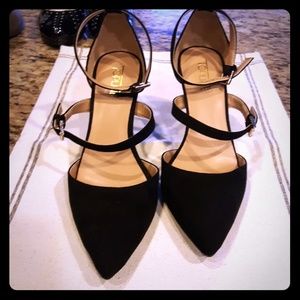 Black 3.5 inch heels